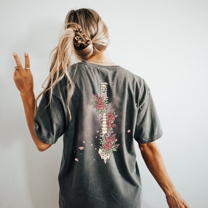 Kiropraktor t-shirt, kiropraktorpresent, kiropraktorstudent, kiropraktorskjorta, kiropraktorskjorta, kiropraktorexamen, kiropraktormottagning, ryggradskjorta, bild 7
