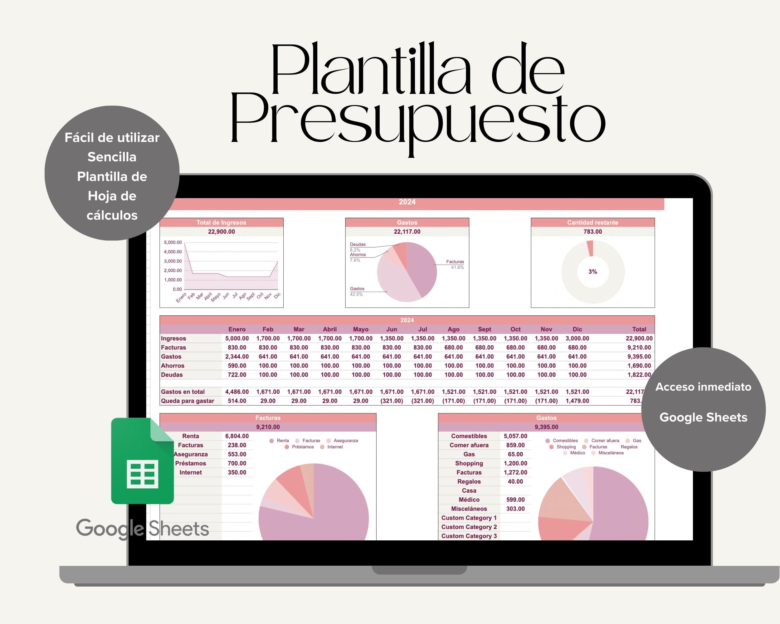 Plantilla Finanzas Personales Plantilla Para Ahorrar Dinero Hoja De ...