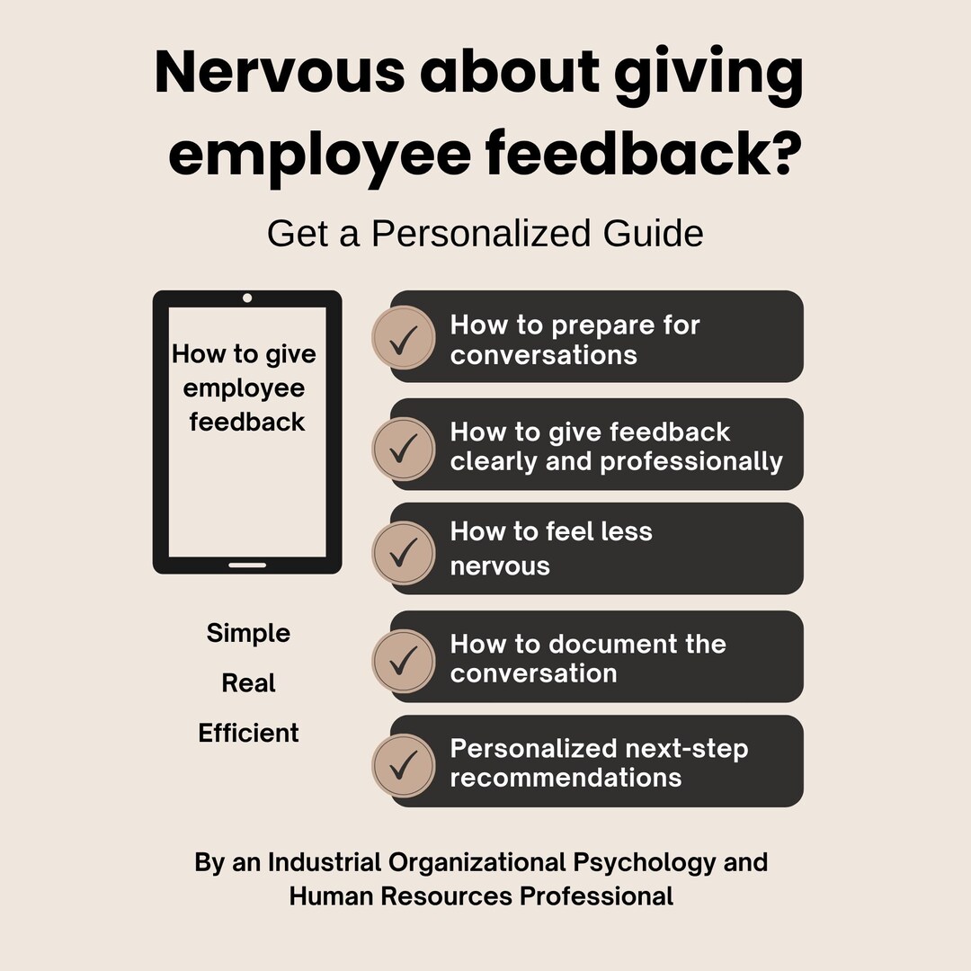 Personalized Leadership Guide: How to Give Employee Feedback, Coaching ...