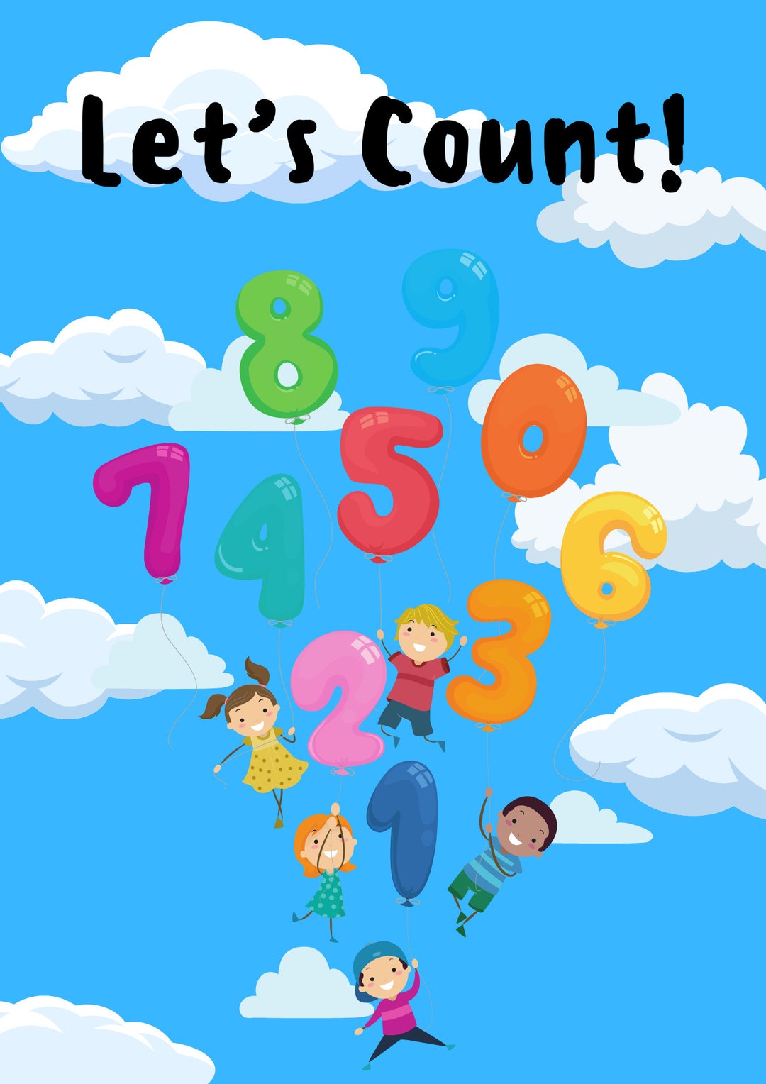 Numbers for Kids - Etsy