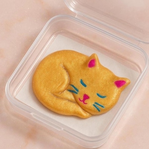 Cupcake Scented Gold Cat Diamond Painting Putty, Long-Lasting Sticky Putty for Diamond Art, Alternative for Kit, Craft Adhesive, Sparkle Art