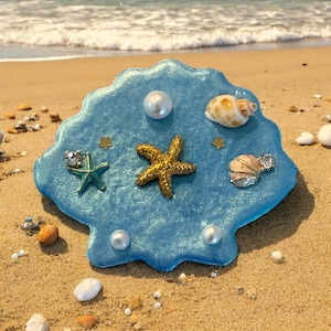 Diamond Painting Putty Seashell | Beach Paradise Scented Sticky Wax Alternative for Pens, Strong Drill Grip Tool for Diamond Art