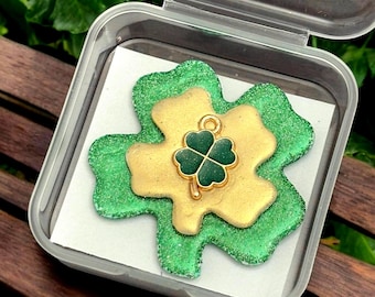 Mint Scented St. Patrick’s Day Diamond Painting Putty, Long-Lasting Sticky Putty for Diamond Art, Wax Alternative for Kits, Craft Adhesive