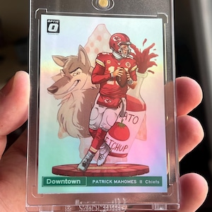 Patrick Mahomes Downtown Card art