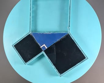 ¡Gran maqueta de exhibición para el aula con rueda de demostración del Teorema de Pitágoras! (¡Con agua!)