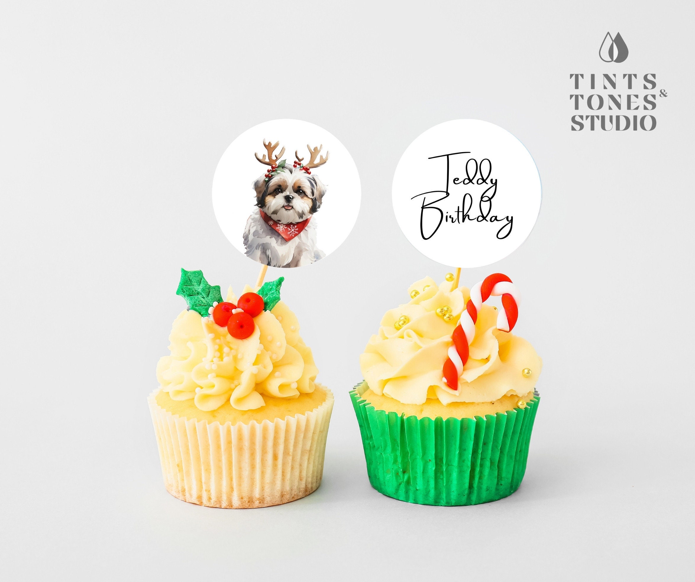 Shih tzu clearance cupcakes