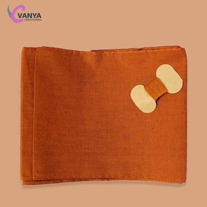 Premium Cotton Saree Fall – 245 CM Length | Multiple Color Options | Soft Durable Saree Border for Elegant Drape