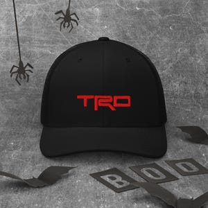 TRD Off-Road Hat | Toyota Racing Development Cap | Embroidered TRD Trucker Hat | Overland Adventure Cap | Off-Road Enthusiast Gift