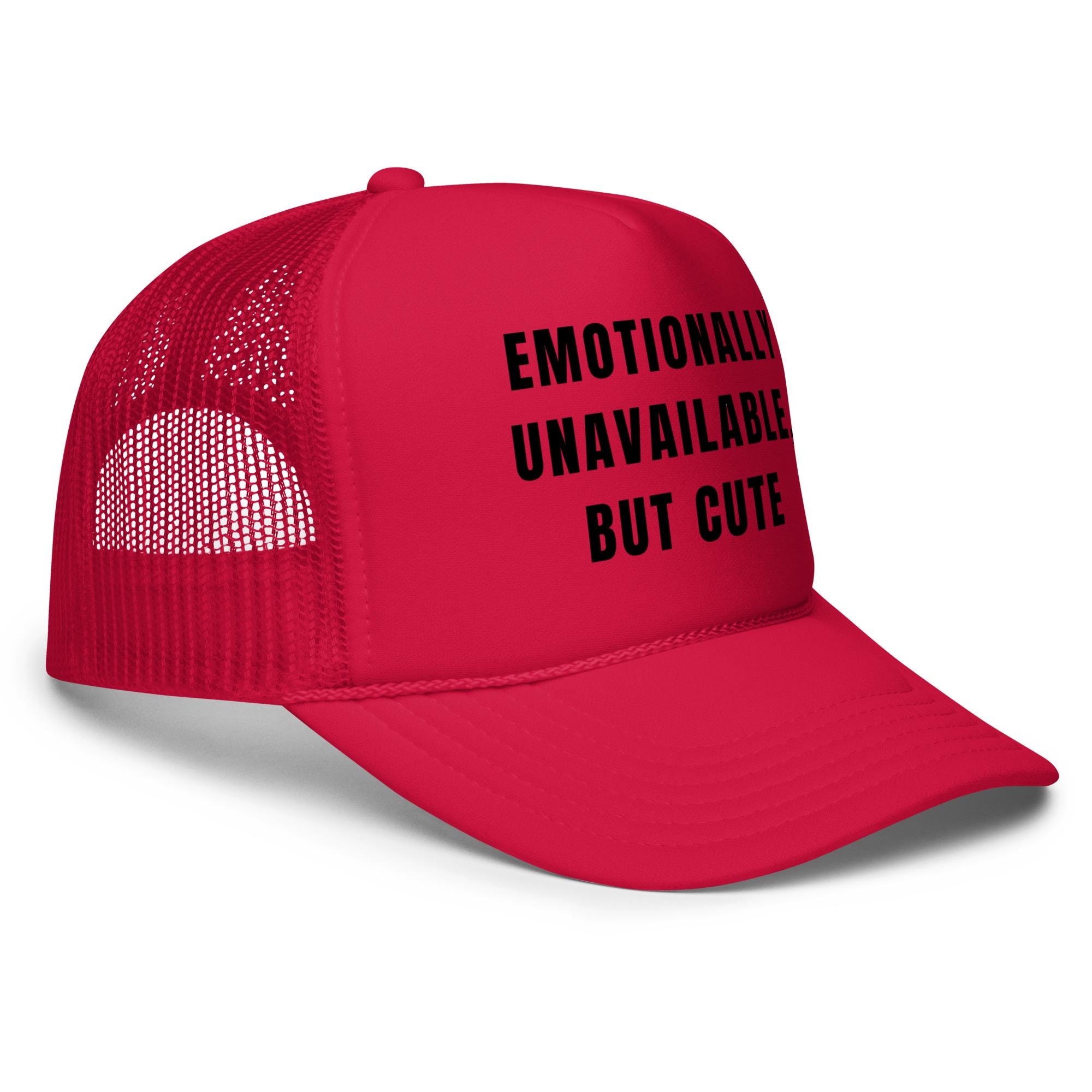 帽子 Emotionally Unavailable BOOK CLUB HAT Emotionally Unavailable™ Cuffed Beanie –Soft Knit Hat with