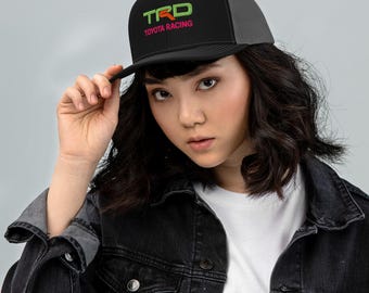 Gorra de camionero TRD Toyota Racing: gorra Richardson 112 bordada, equipo todoterreno TRD para entusiastas de Toyota, gorra de aventura 4x4