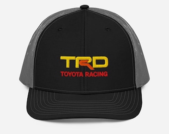 Gorra de camionero TRD Toyota Racing: gorra Richardson 112 bordada, equipo todoterreno TRD para entusiastas de Toyota, gorra de aventura 4x4