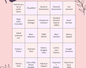 Je n'ai jamais joué au bingo entre EVJF
