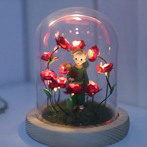 DIY Little Prince Lamps, Nightlight, Gift, Valentine's Day, Gift For Her, Gifts For Kids, Arts and Crafts, DIY gifts image 2