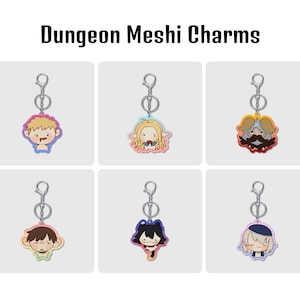 Dungeon Meshi Charms laios Marcille Chilchuck Senshi Izutsumi Falin Delicious in Dungeon