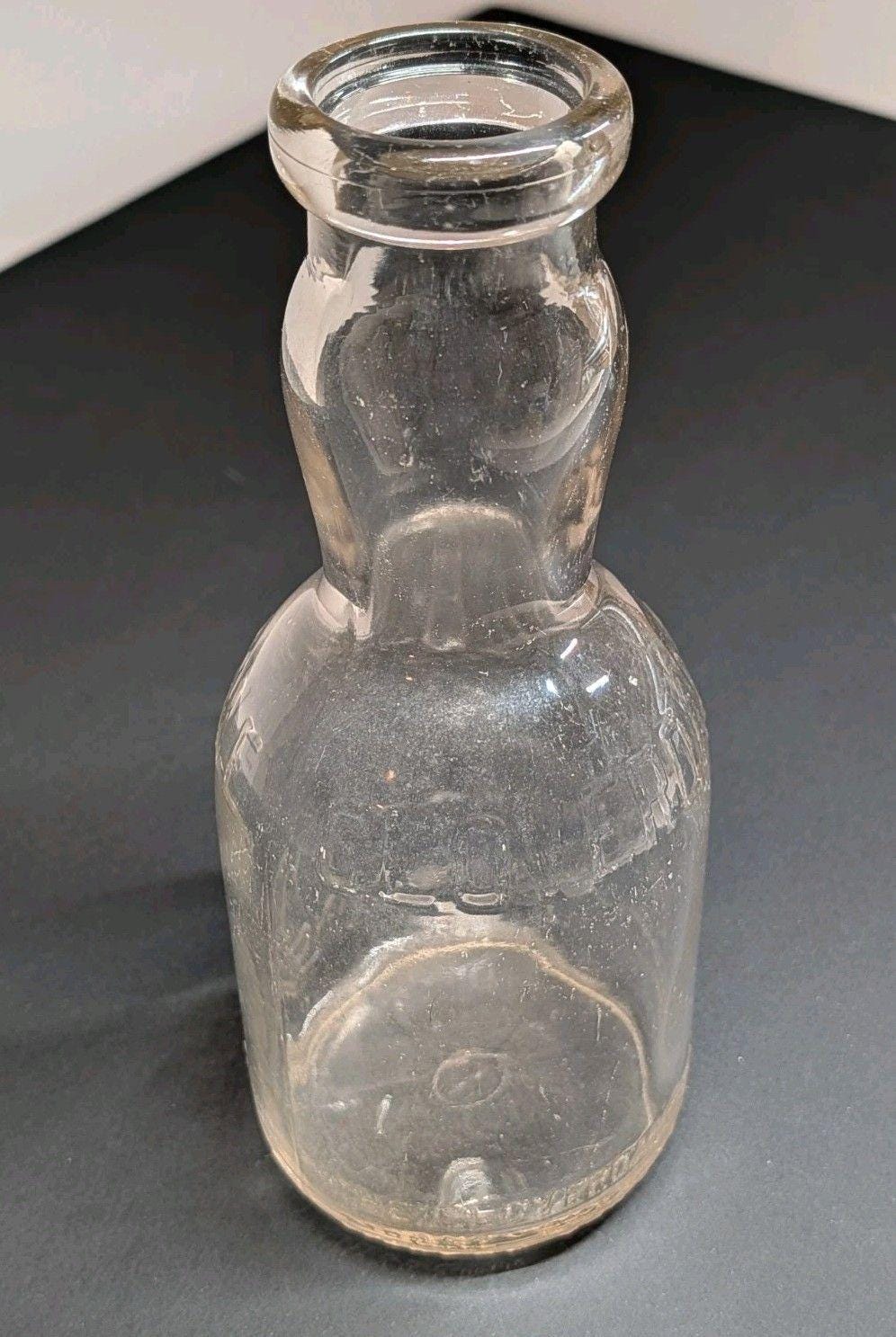 Vintage Wv Milk Bottle - Etsy