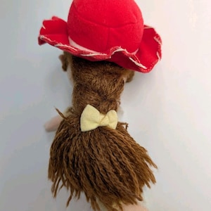 Jessie Toy Story Cowgirl Plush Doll Yarn Hair Red Hat Cow Print Pants immagine 4