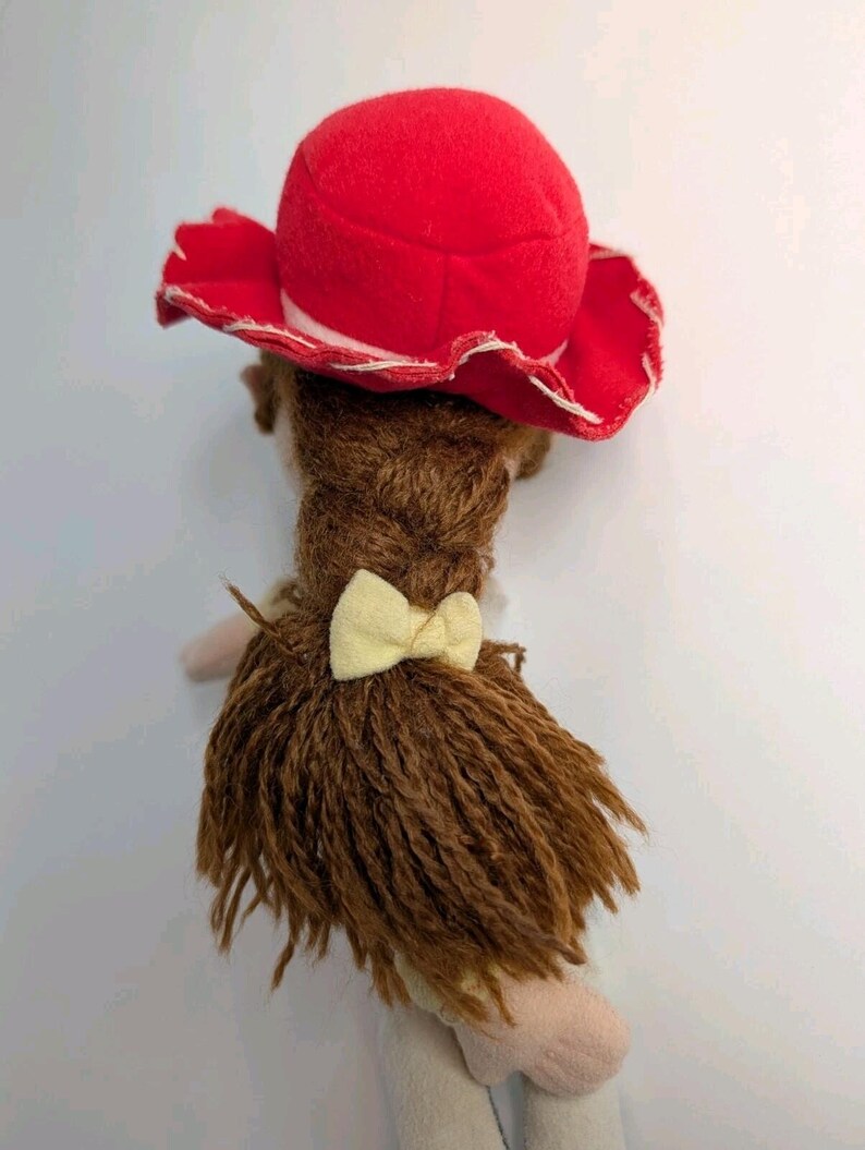 Jessie Toy Story Cowgirl Plush Doll Yarn Hair Red Hat Cow Print Pants immagine 4