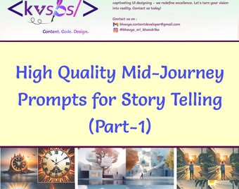 Mid-Journey Story Telling Prompts