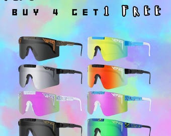 KIDS Pit Viper Sunglasses | Outdoor Sunglasses | Sport Sunglasses | UV400 Goggles | Children Youth Kid Glasses | Gift for Boys Girls