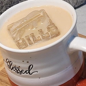 Custom Whiskey Ice Cube Mold, Pick a Size, Ice Cube Tray, Unique gift for him, Your Custom logo, sports team, or personalized monogram