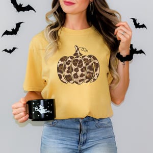 Leopard Pumpkin Shirt, Cheetah Pumpkin Shirt, Thanksgiving Shirt, Thankful Shirt, Fall Shirt, Hello Pumpkin, Leopard Pumpkin
