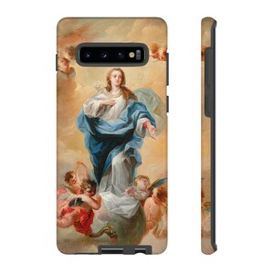 Immaculate conception iPhone Case (1780) | Virgin Mary Phone case Christian Phone Case iPhone 15 14 13 12 11 + |  Samsung S23, S22, S21 +