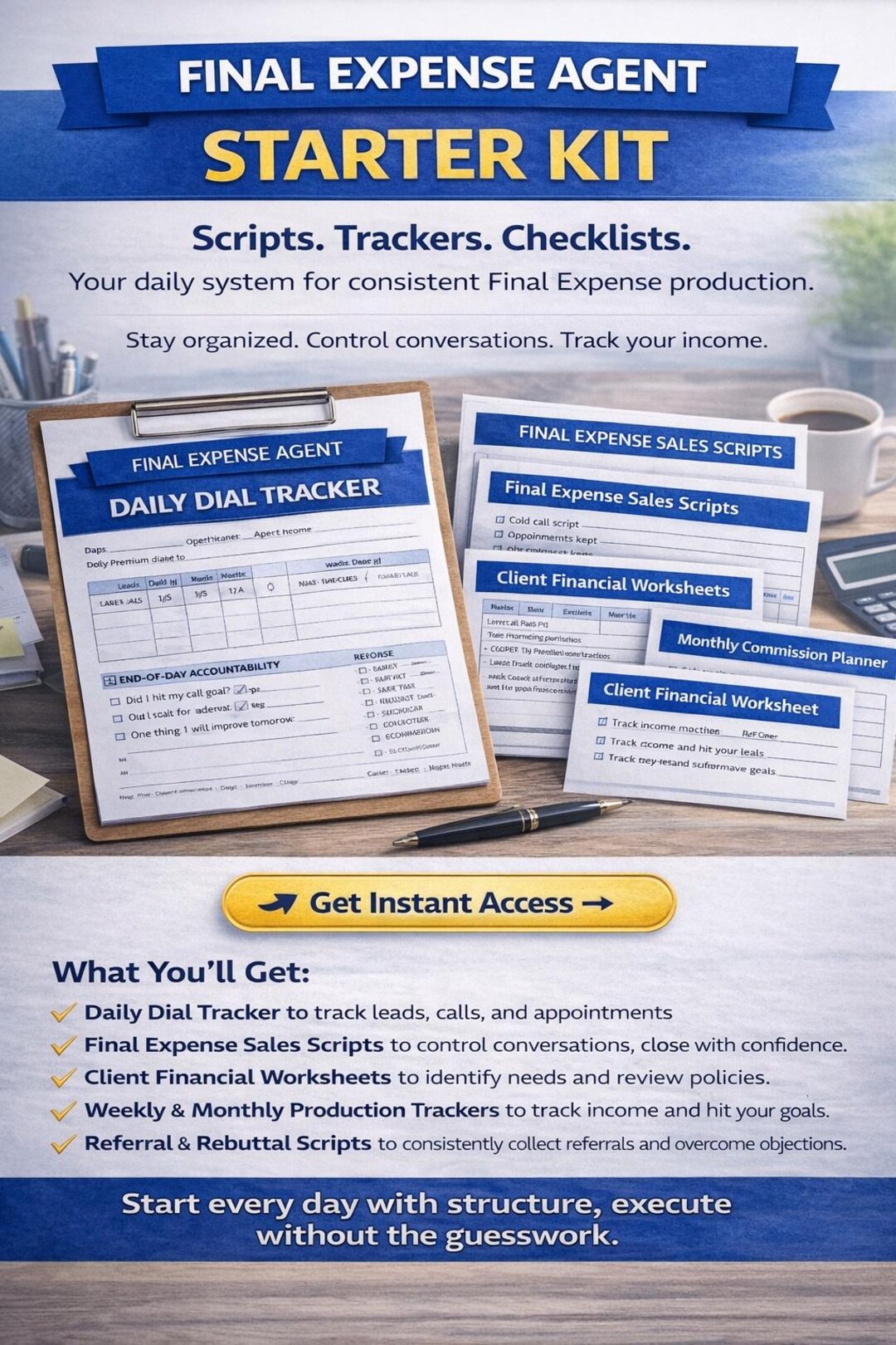 Final Expense Agent - Starter Kit - Scripts, Tracking Sheets, Referral ...