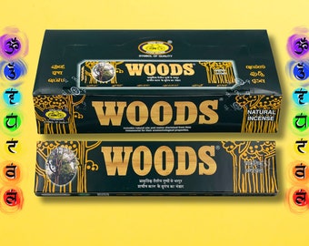 Cycle Brand - WOODS Incense Sticks (15 Gram Box) Bulk Wholesale