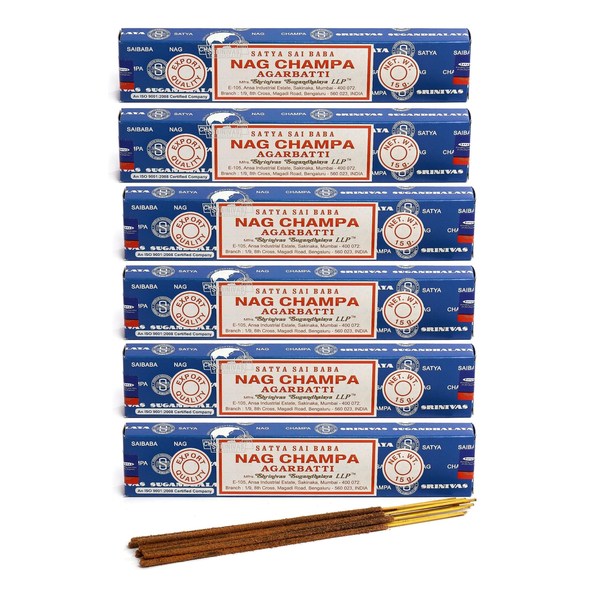 Goloka Nag Champa Incense Sticks - 100 Grams – Soul Niche