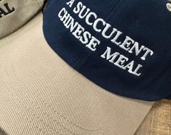SUCCULENT CHINESE Embroidered Classic/Vintage Cap