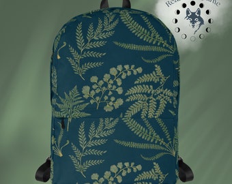 Ferns Backpack - Teal