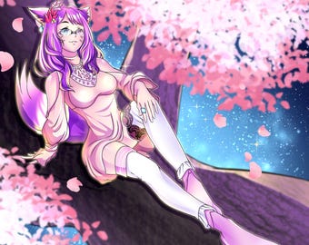 Custom Anime Illustration PFP Design: Personalized Digital Art