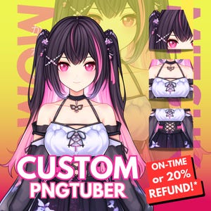 Custom Pngtuber | Cute Pngtuber | Pngtuber | Pngtuber model | Pngtuber Commission | Giftuber | Veadotube | Live 2d Commission | Live2d