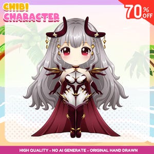 CUSTOM CHIBI CHARACTER | Chibi pfp | Chibi Illustration | Chibi Emotes | Chibi Commission | Chibi Sticker | Chibi Girl Emotes | Chibi Twitch