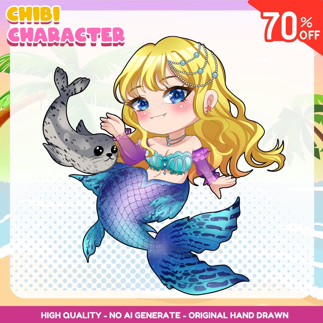 Illustratie aangepaste chibi-personage: Twitch-emotes, PBB, stickers - Etsy  België, image size:1080x1080