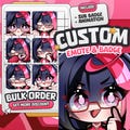 Custom Animated Emotes Twitch for Streamers | Discord Emotes product logo