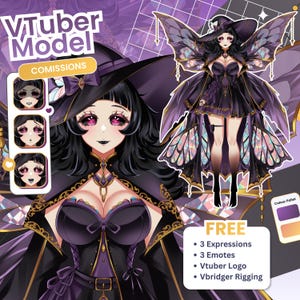 Custom Anime Vtuber Model | Ready To Use Vtuber