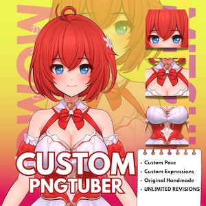 Cute Pngtuber | Custom Pngtuber | Pngtuber model | Pngtuber Commission | Pngtuber Girl | Pngtuber Male | Giftuber | Anime