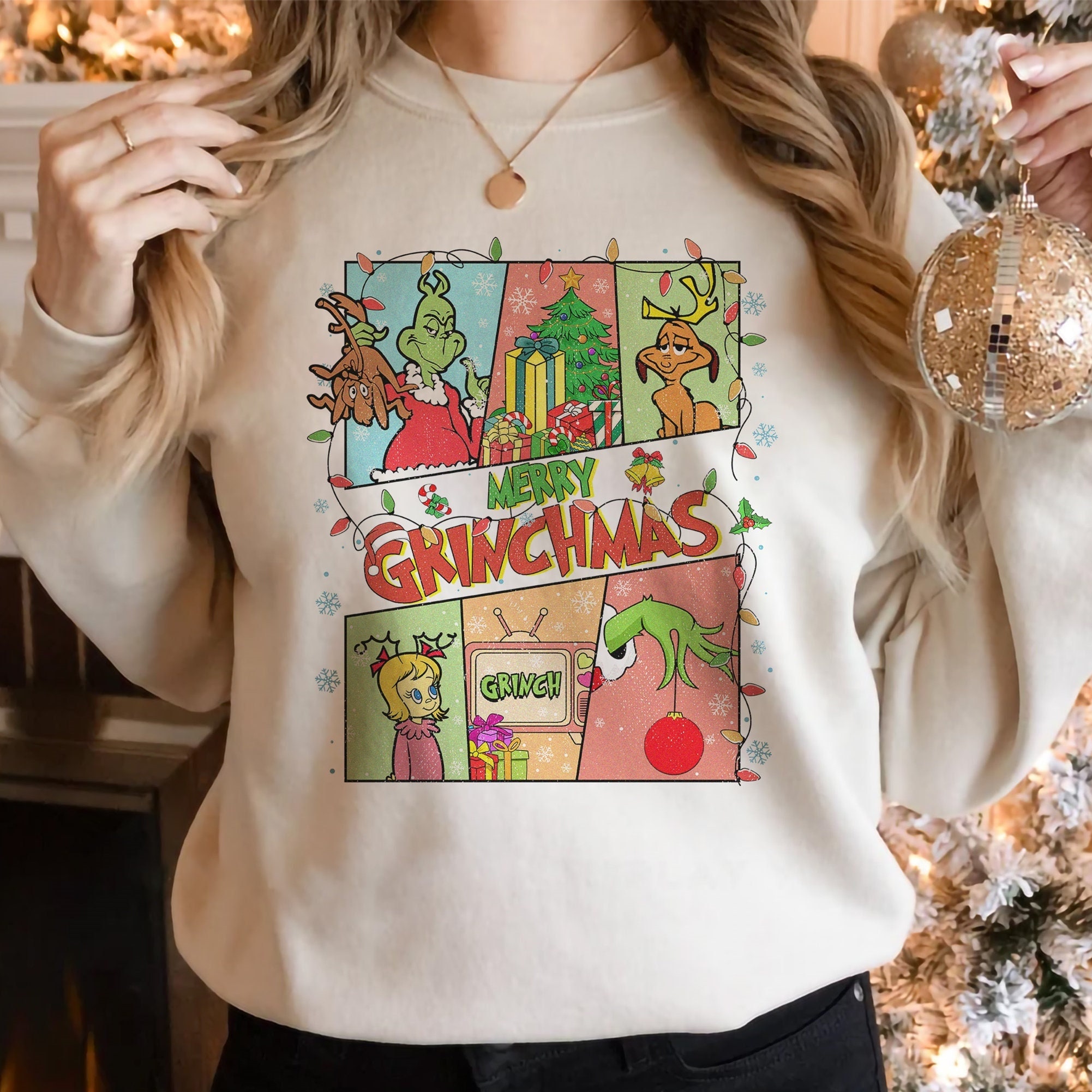 Merry Grinchmas Shirt, Grinchmas Merry Christmas Shirt, Grinchmas Characters Shirt, Xmas 2023, Christmas Matching Shirt, Christmas Movie