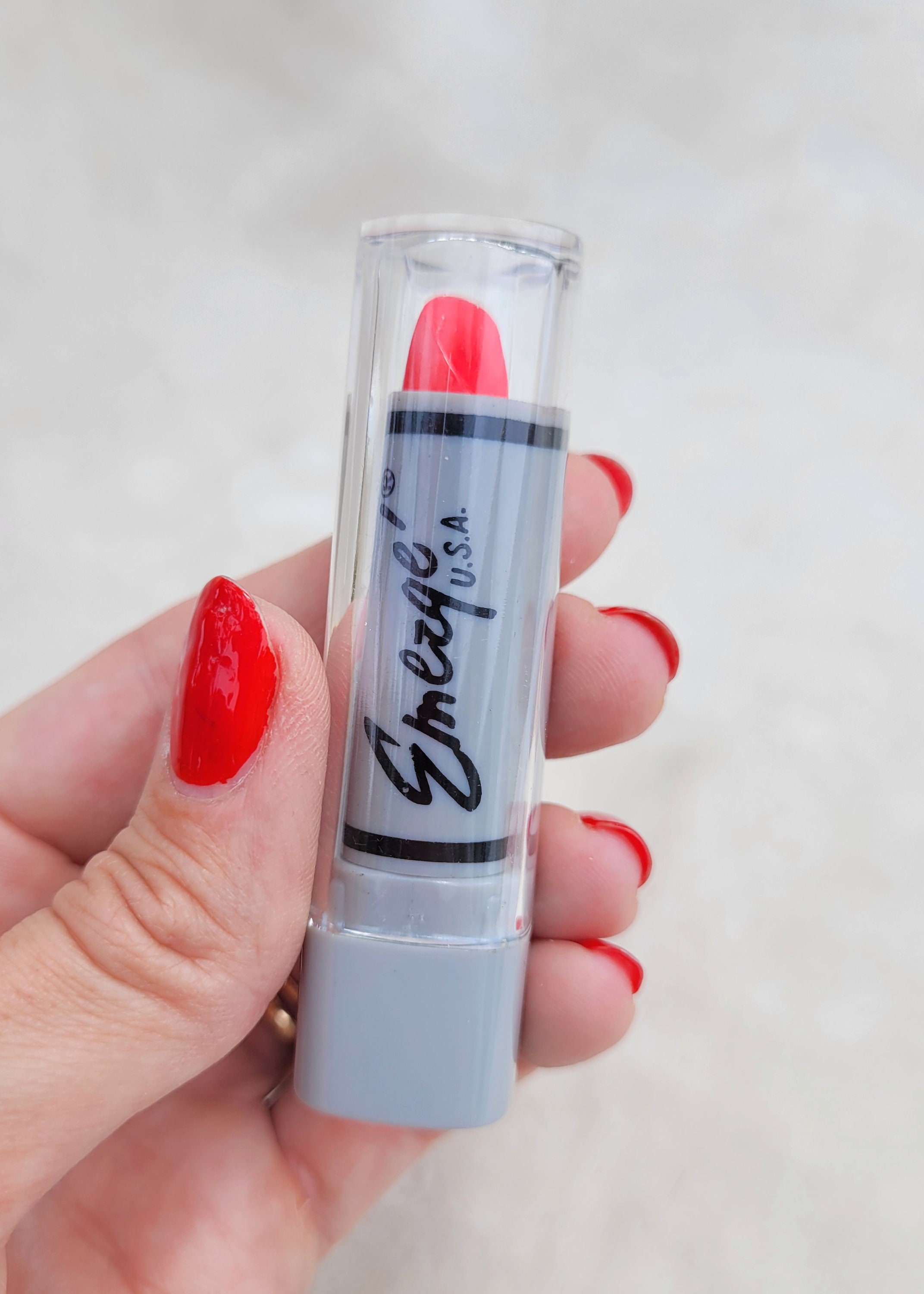 瀬戸ノベルティ　リップスティックホルダー　1950年代 Vintage 90s Emergé USA Lipstick NOS Sealed Unused Collectible - Le