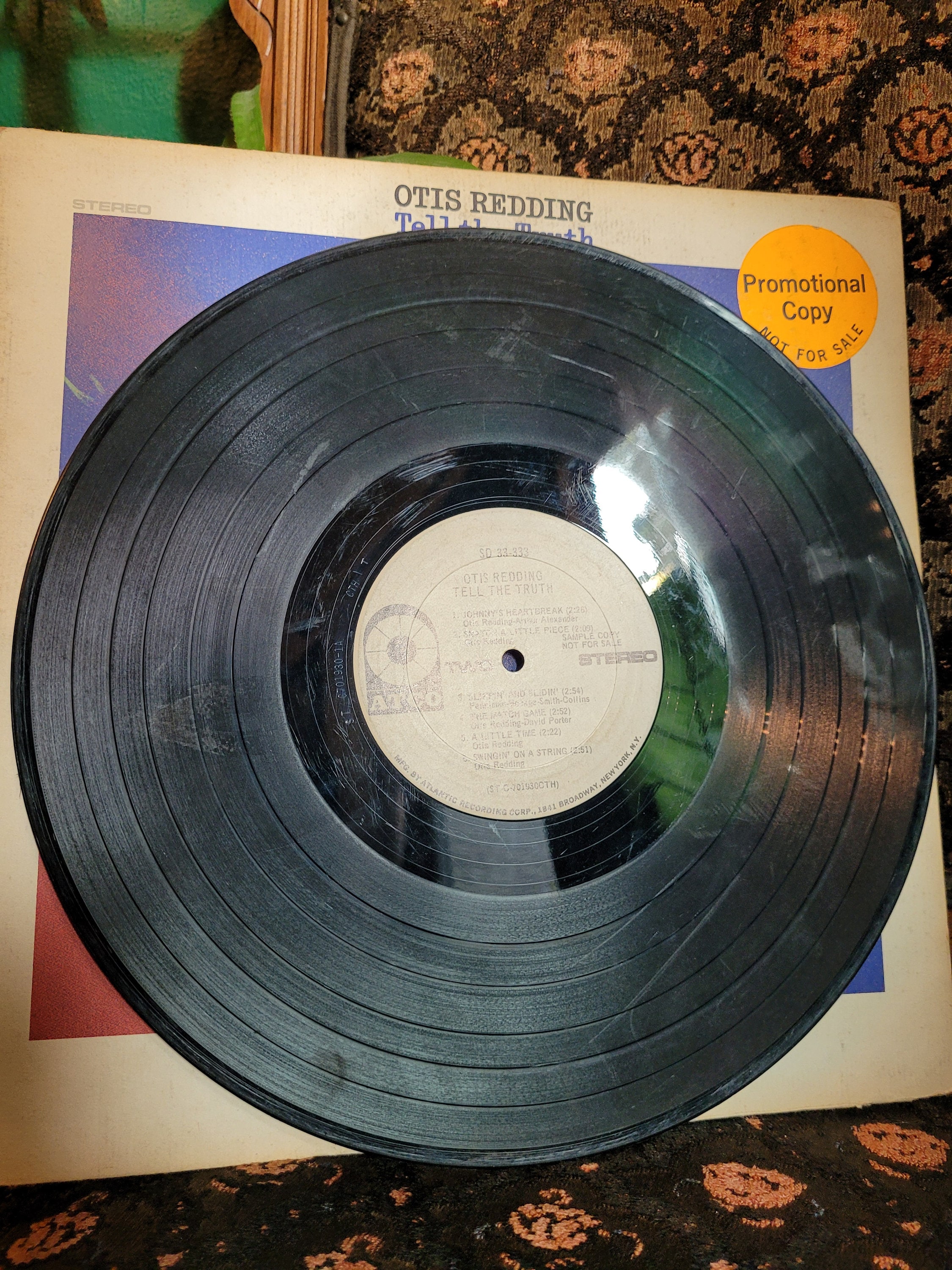 Vintage Otis Redding Tell the Truth Promotional Copy First Edition