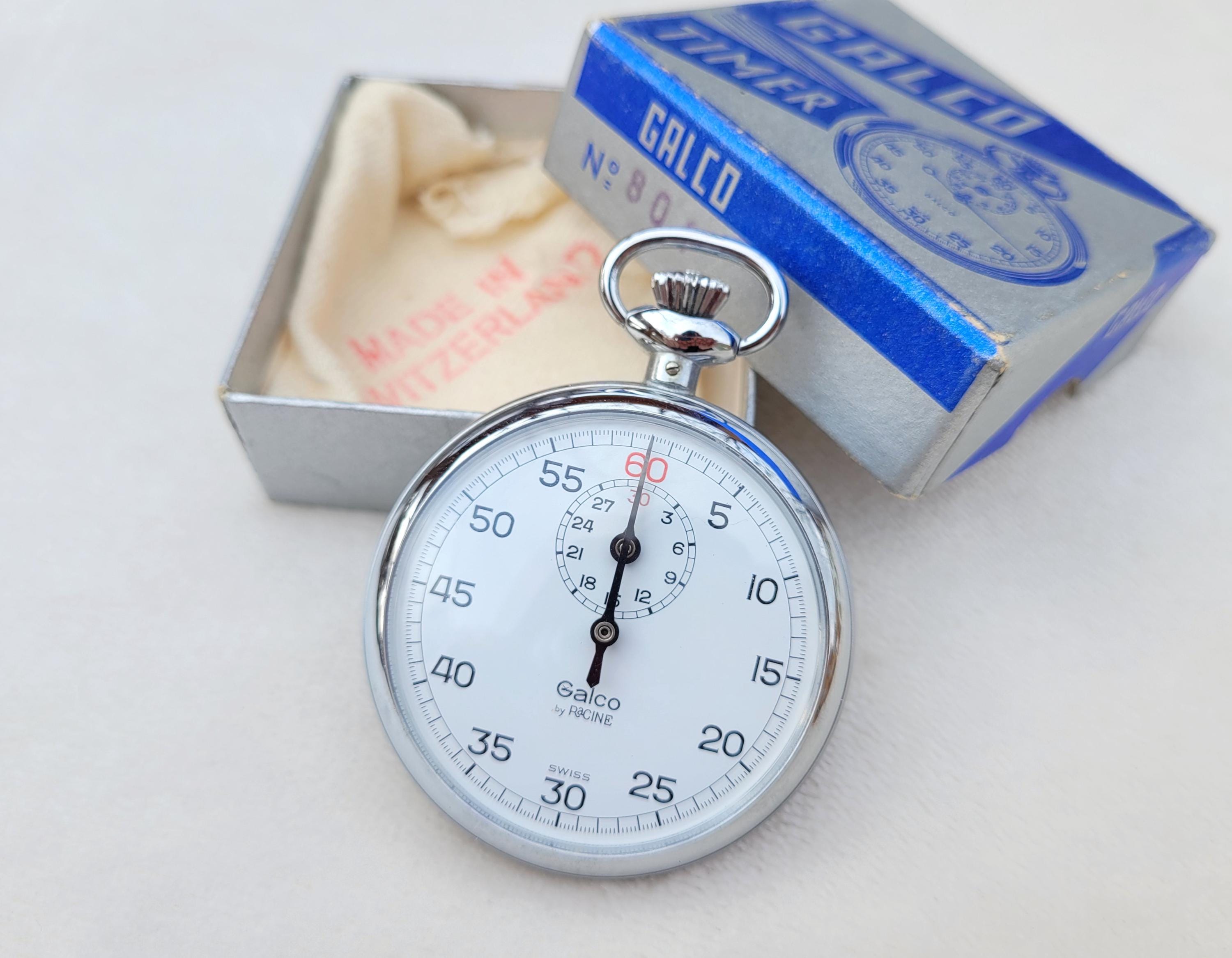 Timer Pocket Watch With Stopwatch Chesterfield Stopwatch Pocket