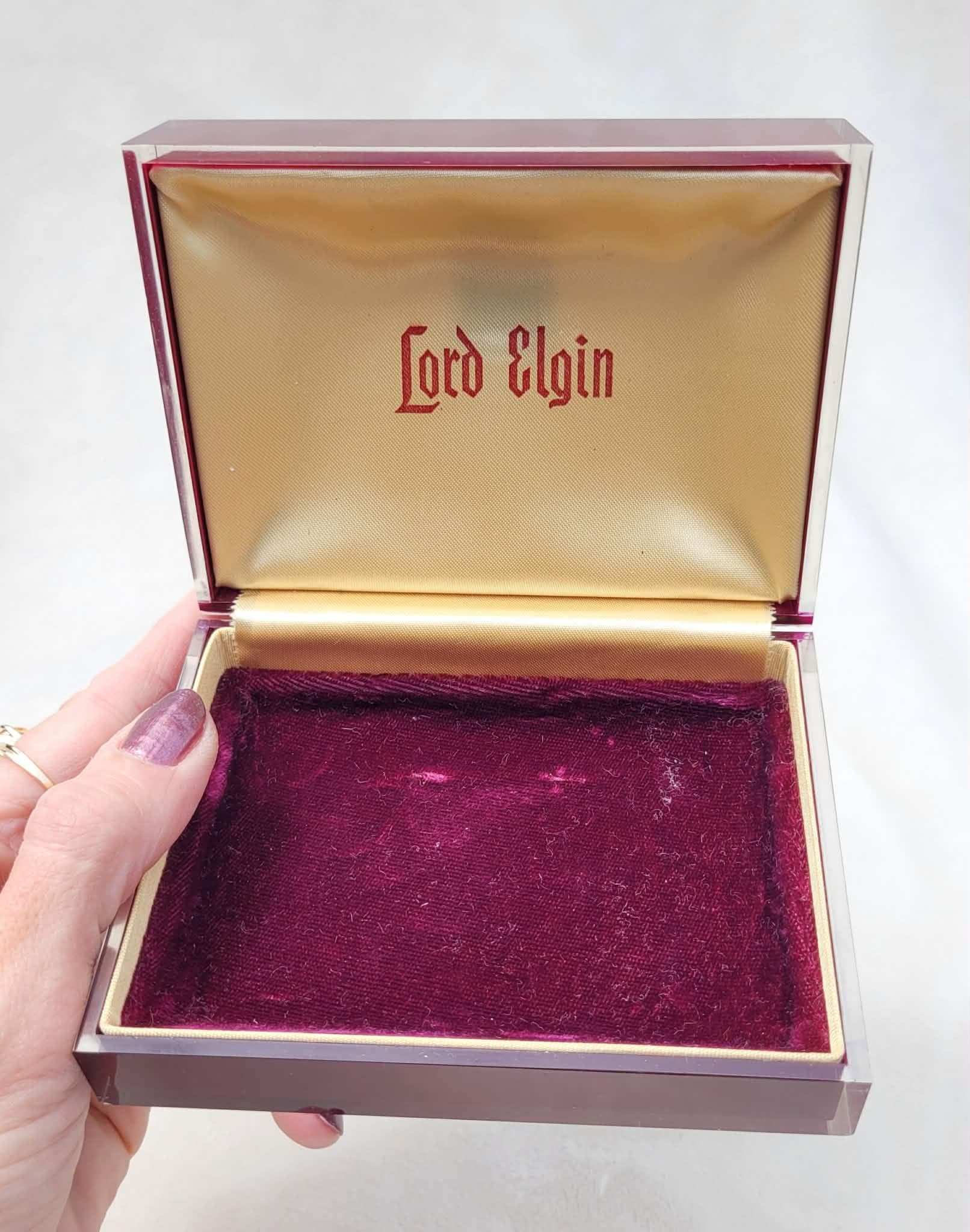 Vintage Elgin Watch Box - Etsy display picture 1