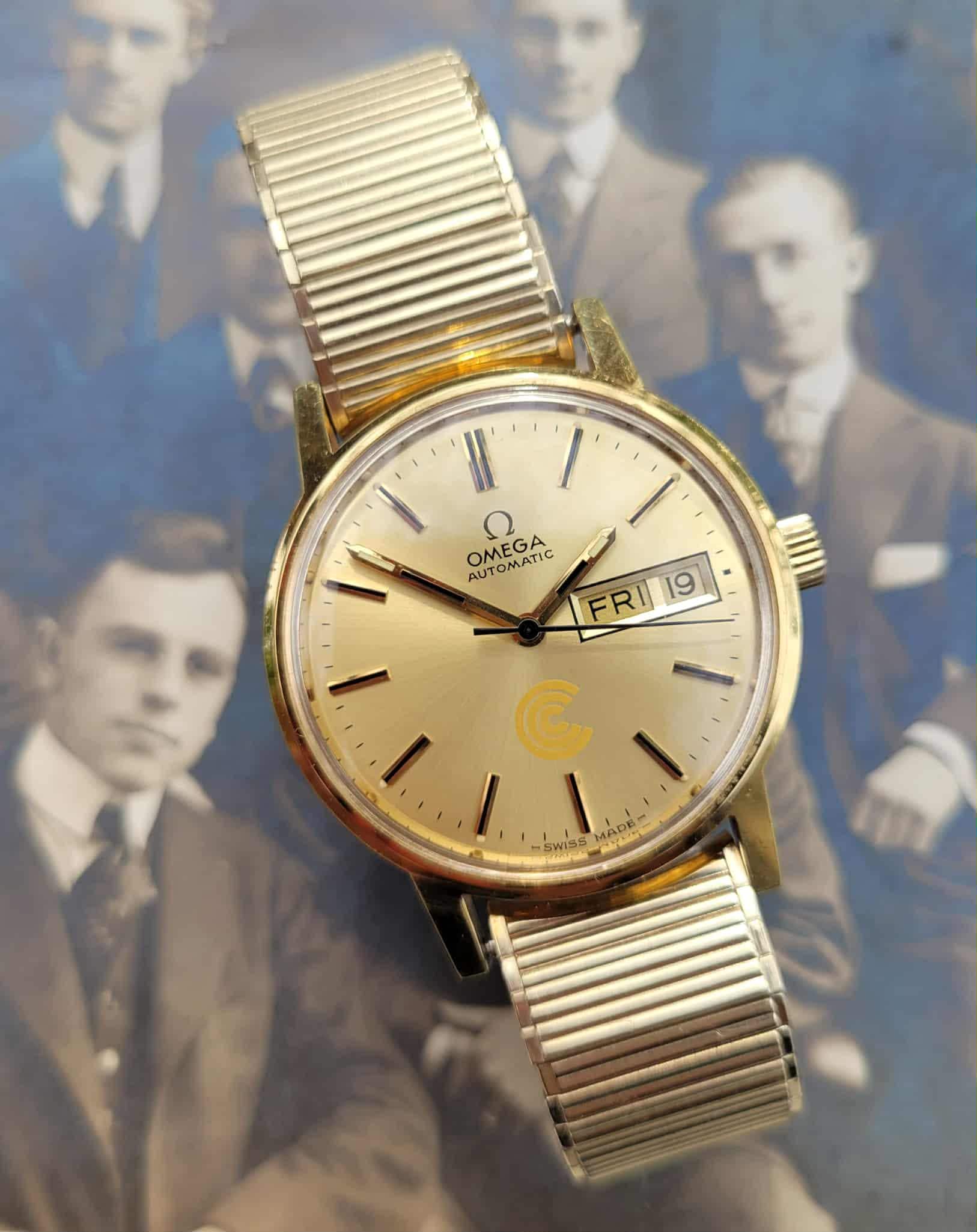 Omega constellation 18k gold watch - Etsy 日本