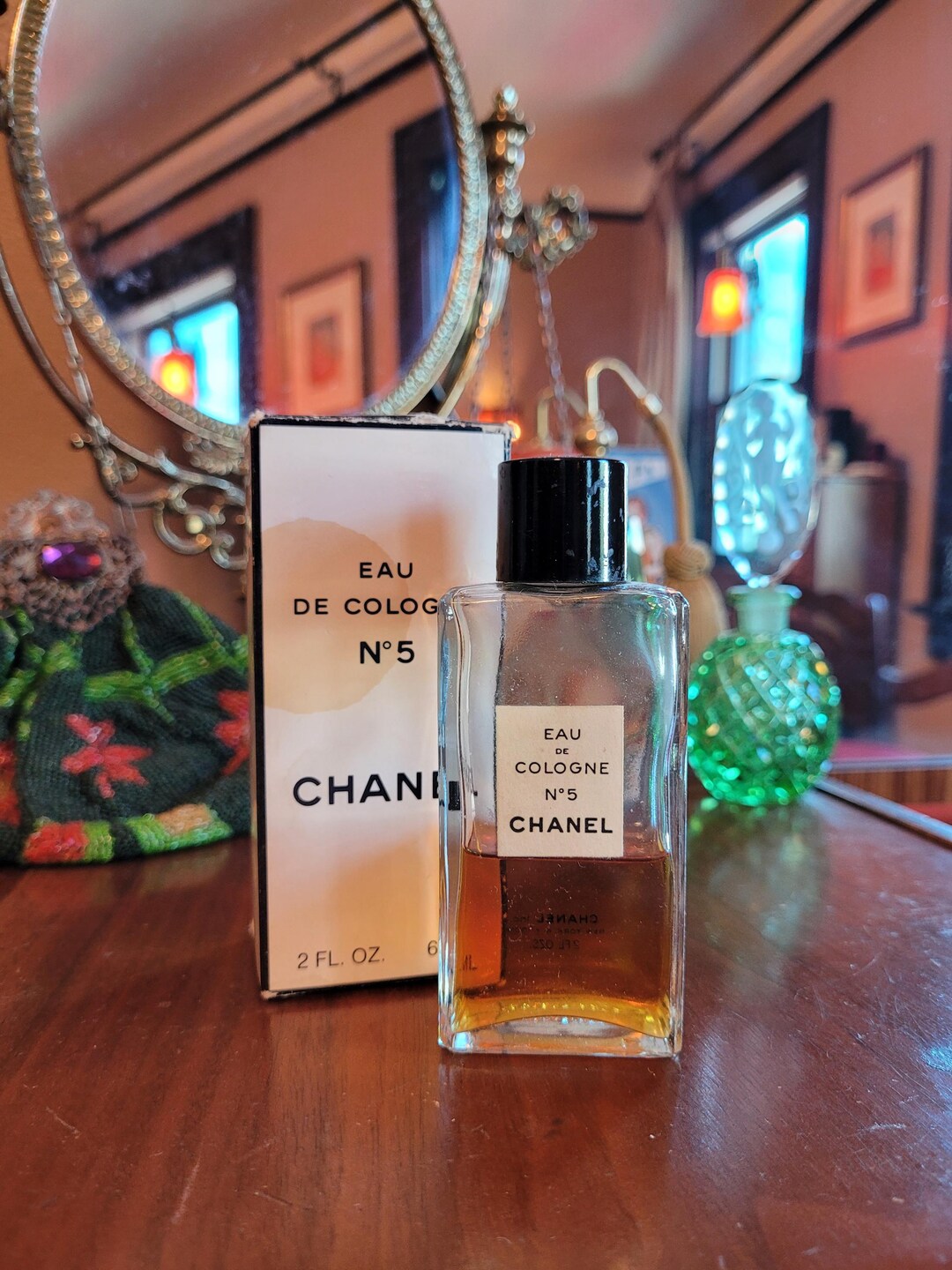 CHANEL No 5 1970 ？ ヴィンテージ 香水 Vintage Chanel Eau De Toilette 60 Ml / 2 Fl.oz Iconic No.5