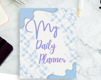 Weekly Planner Printable, Daily schedule, A4/ Letter Size