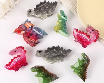 Dinosaur Hair Clips