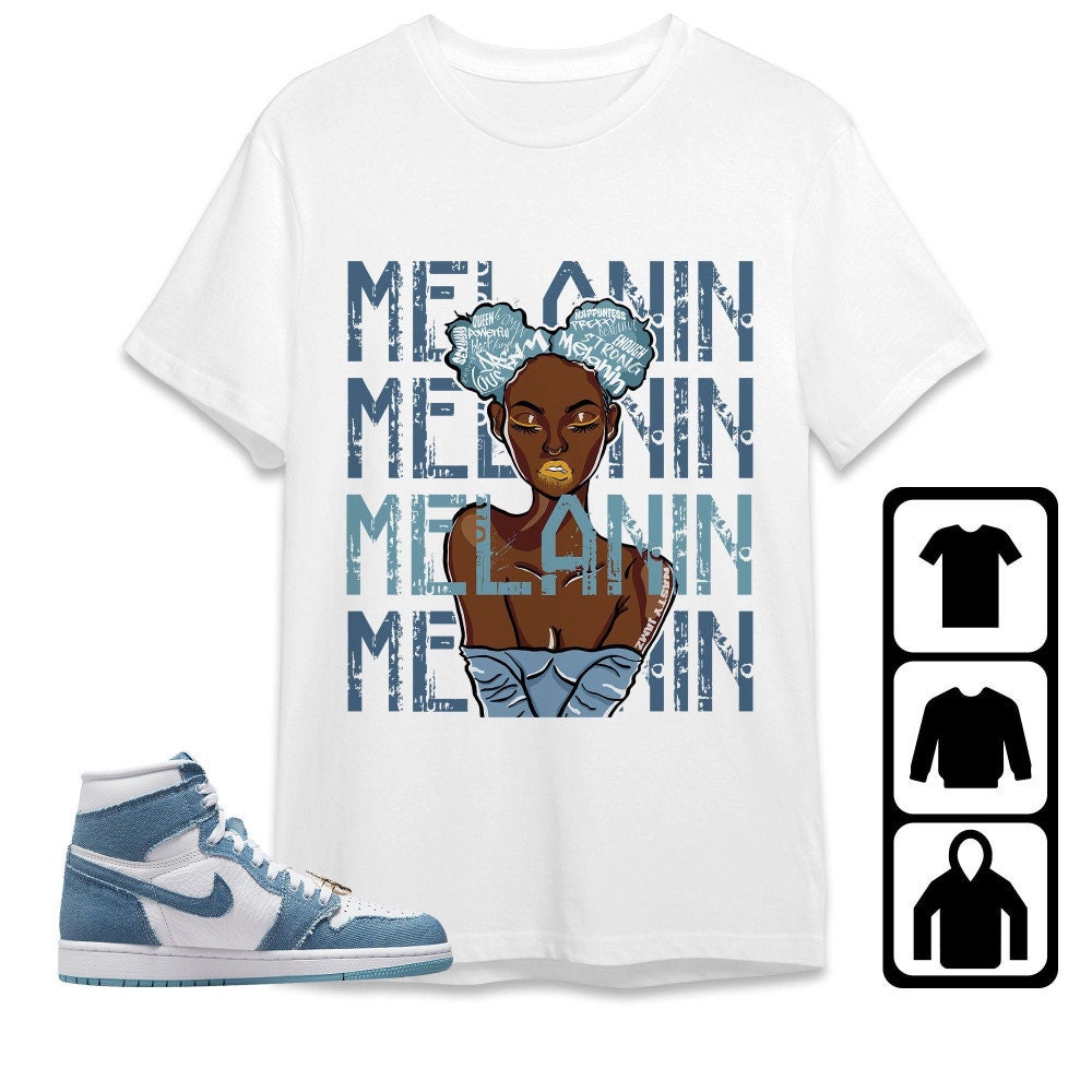 denim jordan 1 shirts