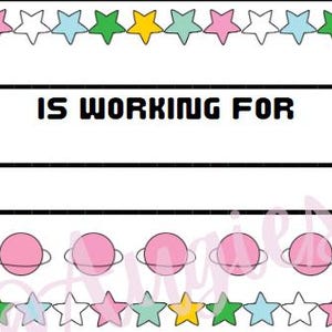 Carte perforée pour étudiant « Out of this World »