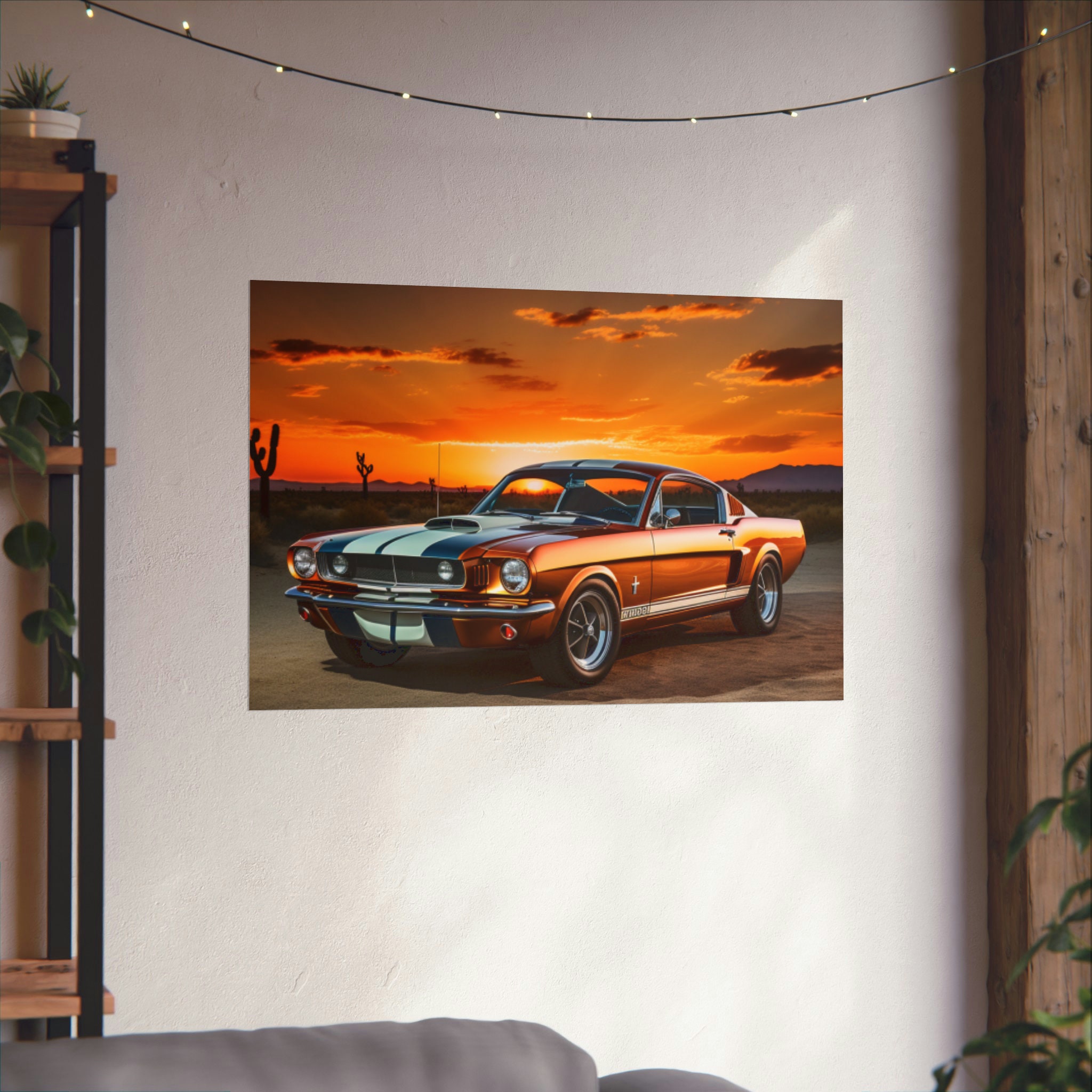 1965 Graphics 1965 Shelby GT350 Matte Horizontal Poster - Etsy